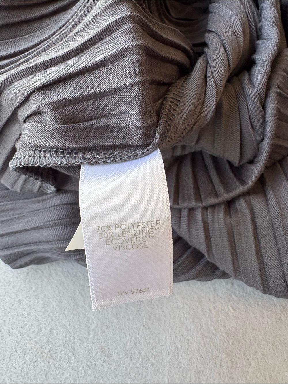 J. Jill NWT sz L Women’s PureJill Elements Pleated Knit Jumpsuit in Charcoal - Picture 13 of 14